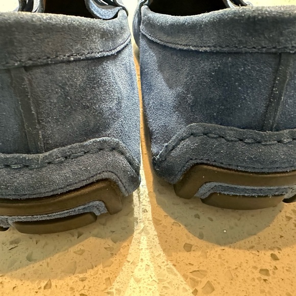 Men’s Authentic Gucci Loafer / Blue Suede / Size 11 - Picture 4 of 8